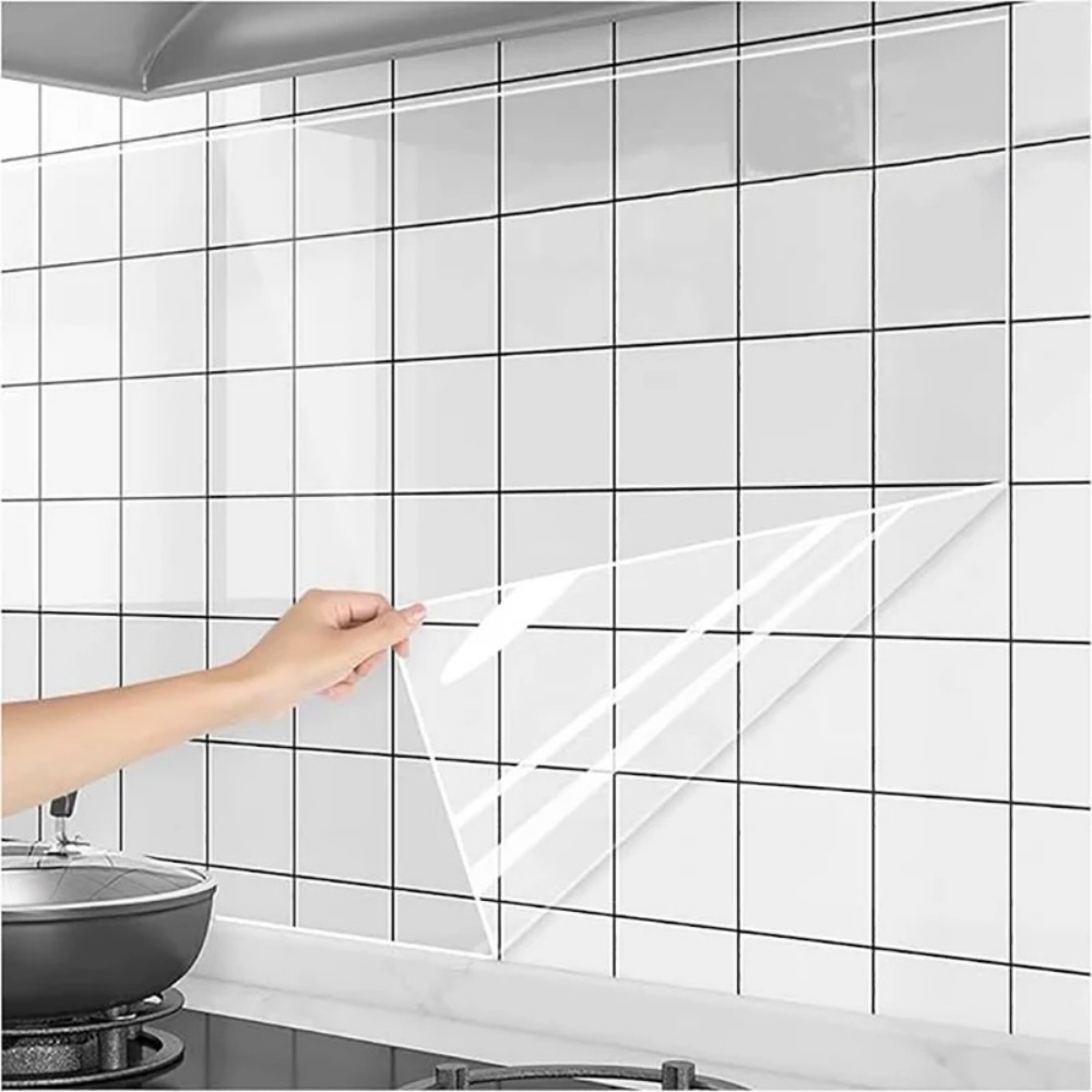 Smart Home Film - 3M/5M/10M Kitchen Wall Wallpaper Transparent Electrostatic