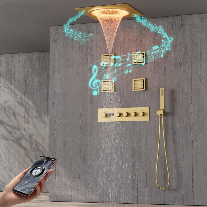 Smart LED Shower Set Bathroom  - огляд і ціна Smart Home In Us