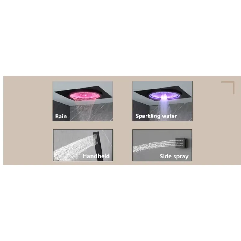 Smart LED Shower Set Bathroom  - огляд і ціна Smart Home In Us