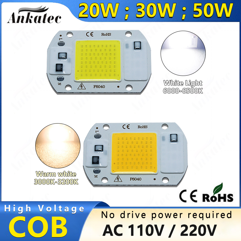 3000K 6000K LED COB Chip Light - огляд і ціна Smart Bulb