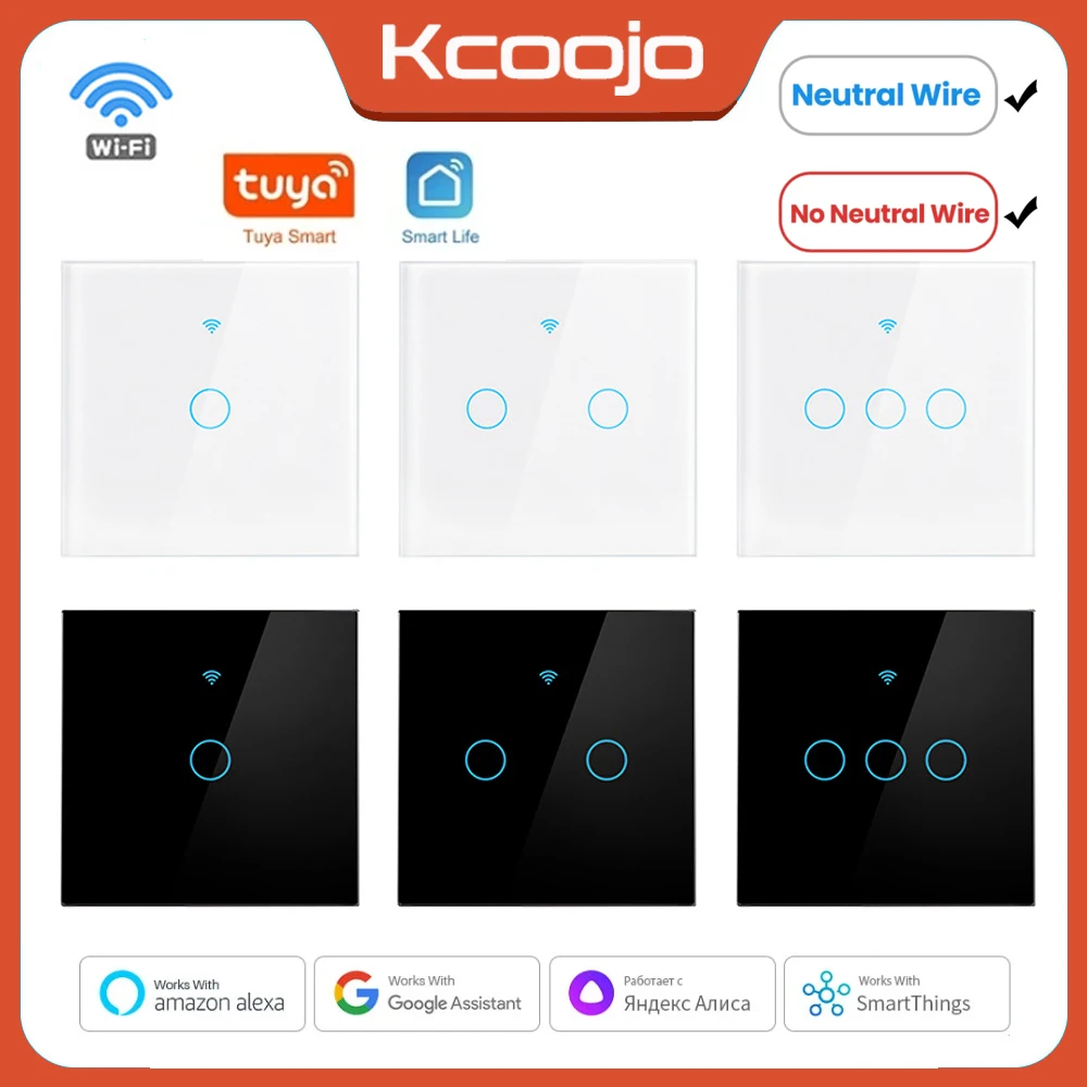 Tuya Wifi EU Smart Switches 1/ - огляд і ціна Smart Home Ai