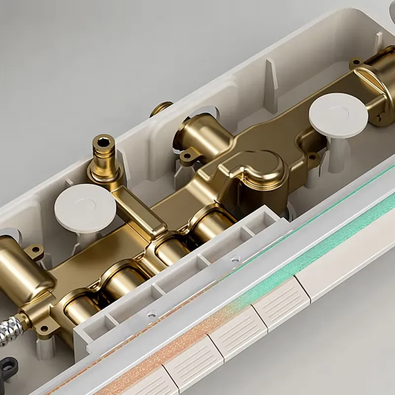 Brass Digital Waterfall Shower - огляд і ціна Smart Home In Us