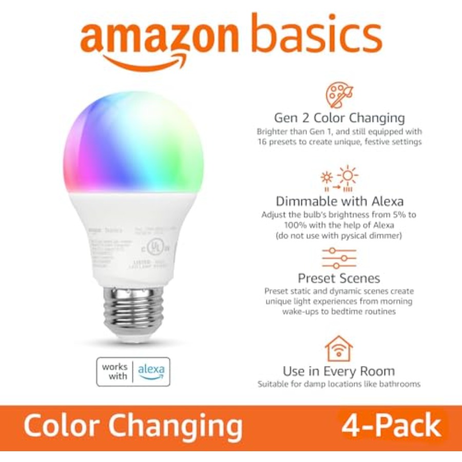 Smart A19 LED Light Bulb,,9W 6 - огляд і ціна Smart Bulb