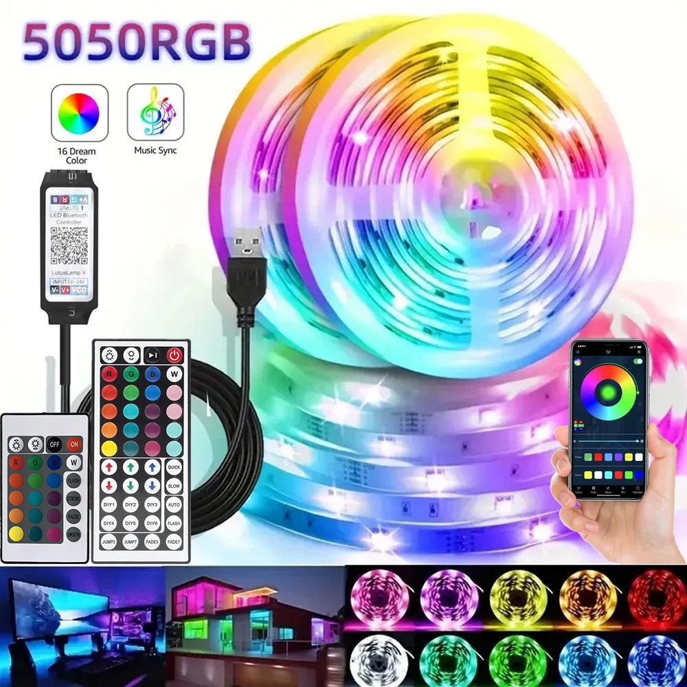 Smart RGB LED Gaming Light Str - огляд і ціна Smart Bulb