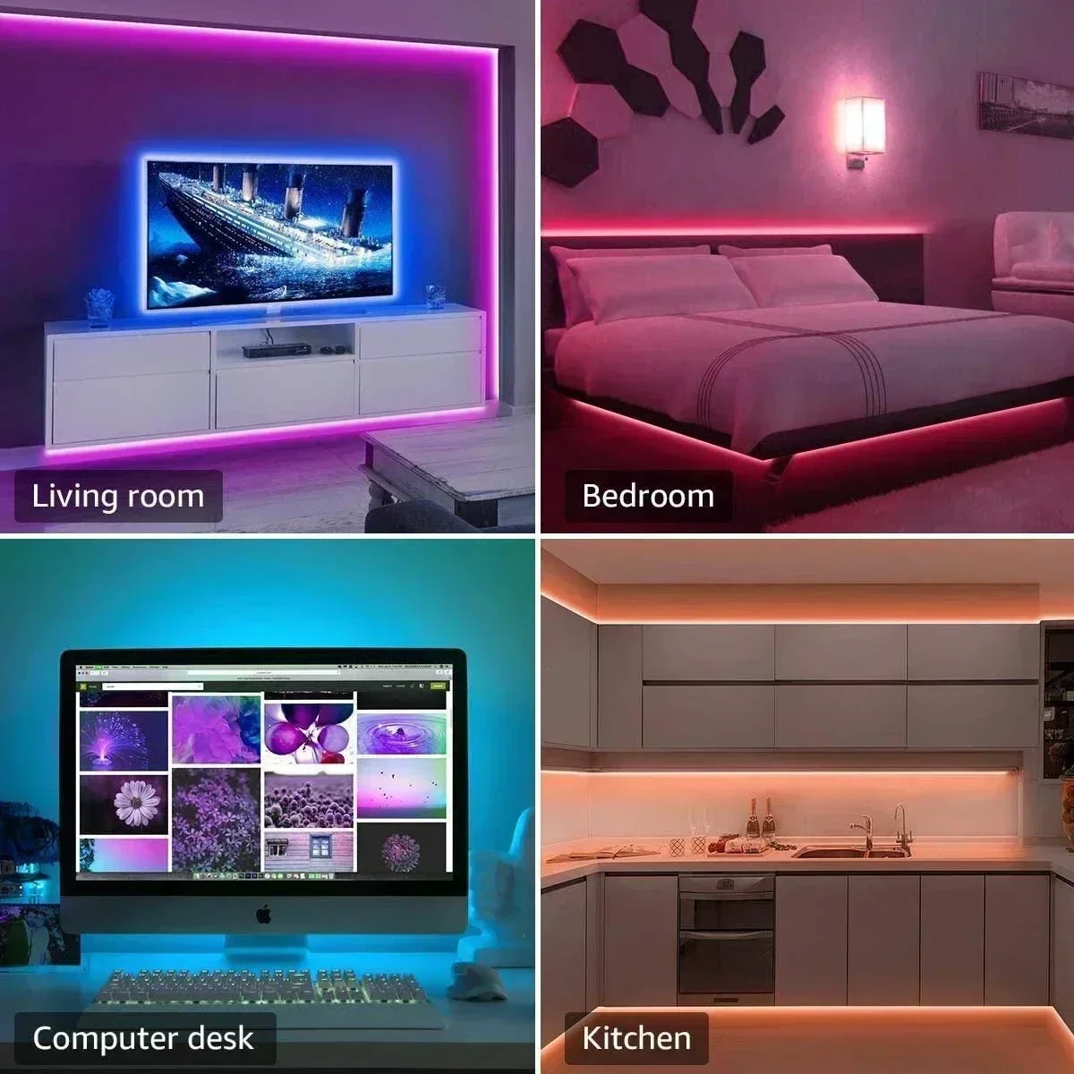 Smart RGB LED Gaming Light Str - огляд і ціна Smart Bulb