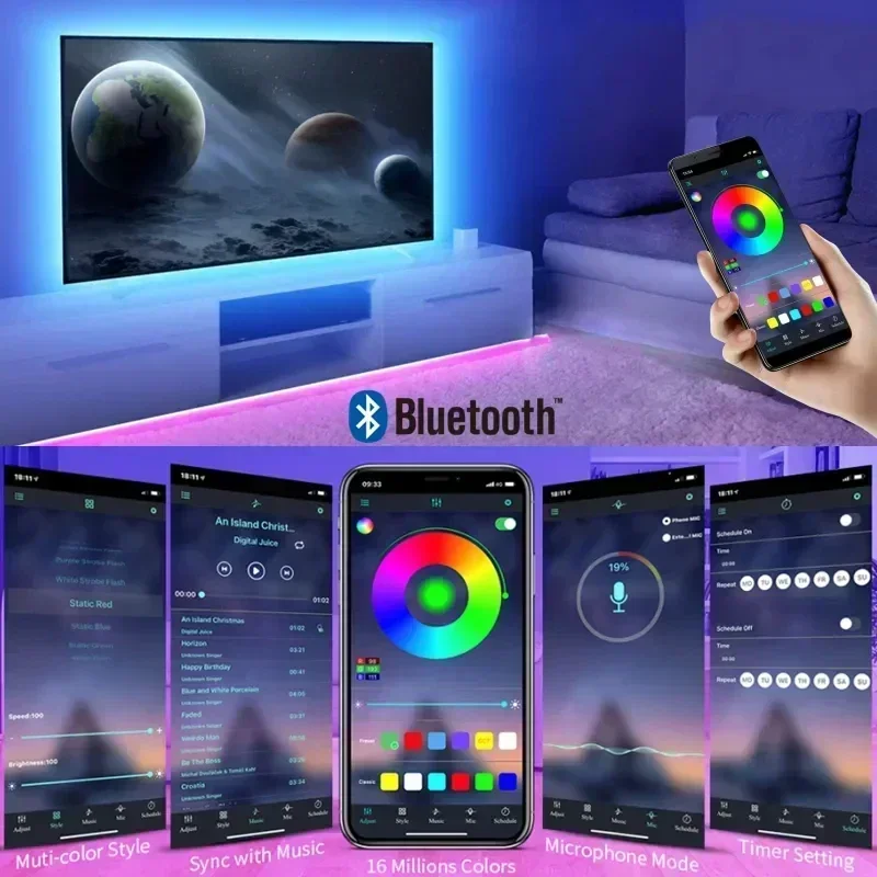 Smart RGB LED Gaming Light Str - огляд і ціна Smart Bulb