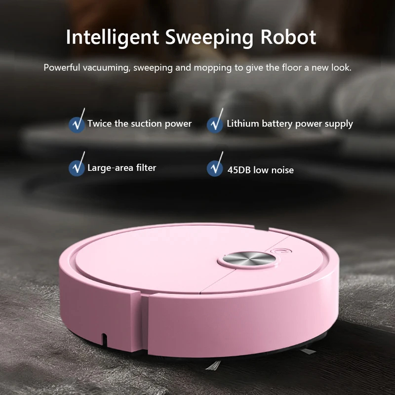 3 in 1 Sweeping Robot Vacuum C - огляд і ціна Vacuum Cleaner Smart Home