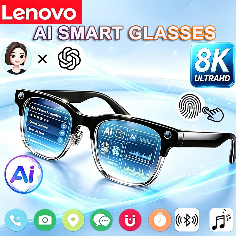 Lenovo 8K HD AI Smart Glasses  - огляд і ціна Smart Home Ai
