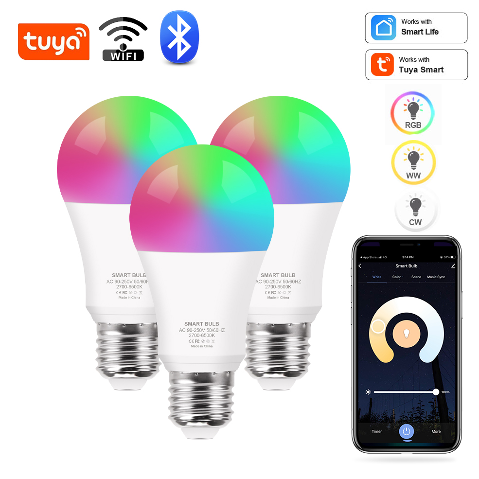 Tuya Wifi/Bluetooth Smart Bulb - огляд і ціна Smart Bulb