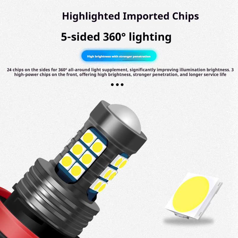 Front Fog Light 2pcs LED Bulb  - огляд і ціна Smart Bulb
